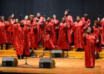 Alabama Gospel Choir, durante su espectáculo en Vigo // FABIO ALONSO