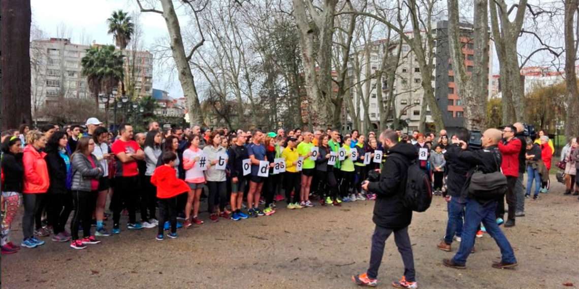 Quedada en Castrelos en la mañana de este 22 de diciembre // @MujerIgualVigo