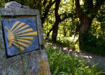 Una de las marcas del Camino de Santiago // TURISMO DE GALICIA