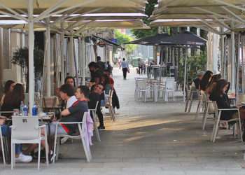 Un terraza de Vigo // Archivo