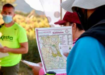 Actividad de orientación realizada en el Monte Galiñeiro // DEPUTACIÓN PONTEVEDRA