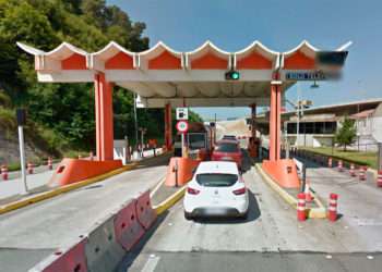 Imagen del peaje de Rande // GOOGLE STREET VIEW