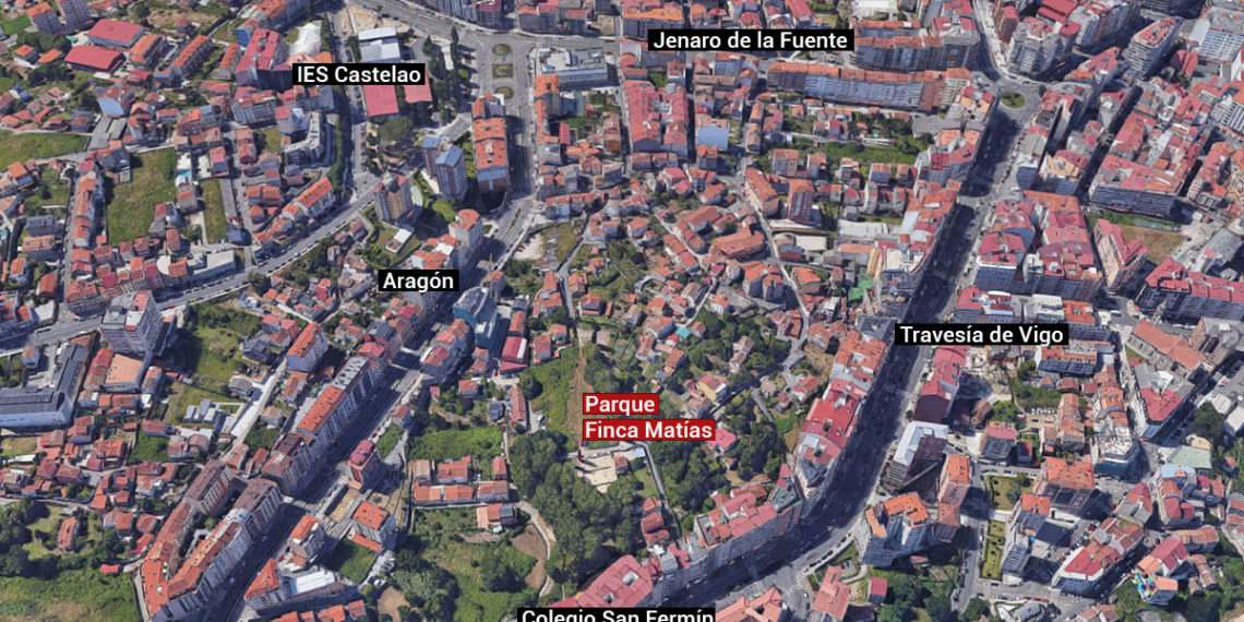 Vigo planea un "gran parque" verde entre Travesía y Aragón con ascensor, zonas deportivas e infantiles