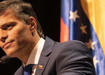 El líder antichavista, Leopoldo López