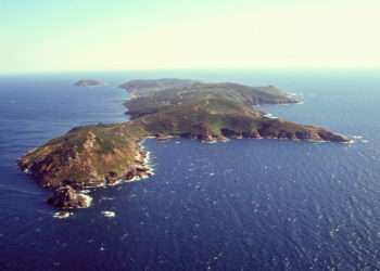 Vista aérea de Ons // TURGALICIA