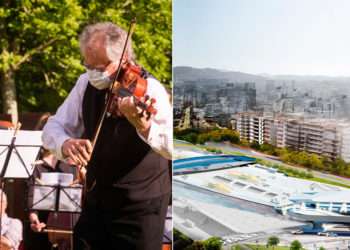 La Orquesta Clásica ejecutará una pieza musical desde las obras del Vialia de Vigo // OLALLA LOJO