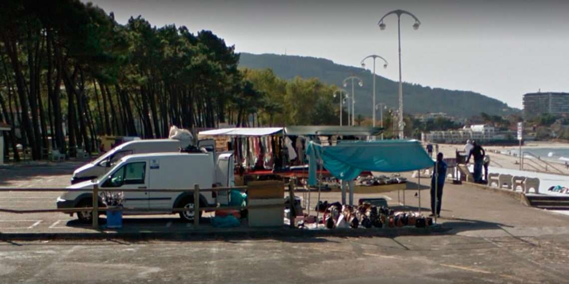 Imagen del mercadillo de Samil // GOOGLE