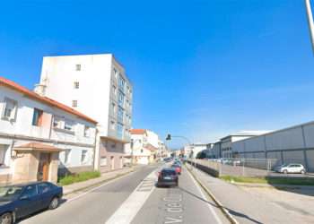 El suceso tuvo lugar en la Avenida de Ourense // GOOGLE