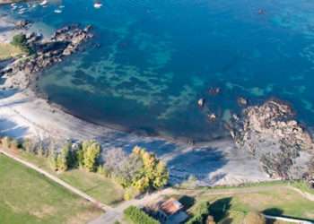 Una de las playas que hay en Alcabre  // TURISMO DE GALICIA