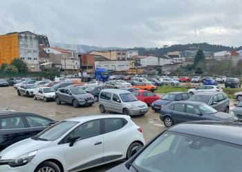 Aparcamiento disuasorio en la calle Leandro Diz