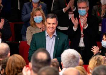 Pedro Sánchez, durante el Comité Federal del PSOE // PSOE