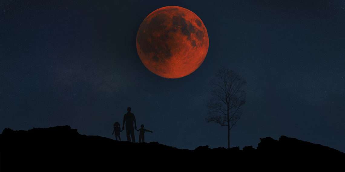 Eclipse lunar de 2018 // iStock