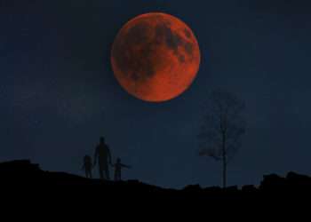 Eclipse lunar de 2018 // iStock