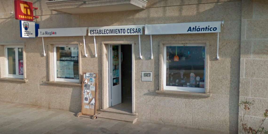 Establecimiento César, el local que selló el boleto agraciado // GOOGLE