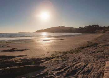 Imagen de la playa de A Madorra // CONCELLO DE NIGRÁN