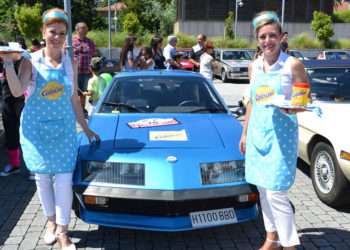 Imagen de una pasada edición del Rally das Donas // ESCUDERÍA VIGO CLÁSICOS