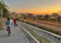 Abre la pasarela peatonal y ciclista de la Vía Verde que conecta con la Avenida de Buenos Aires