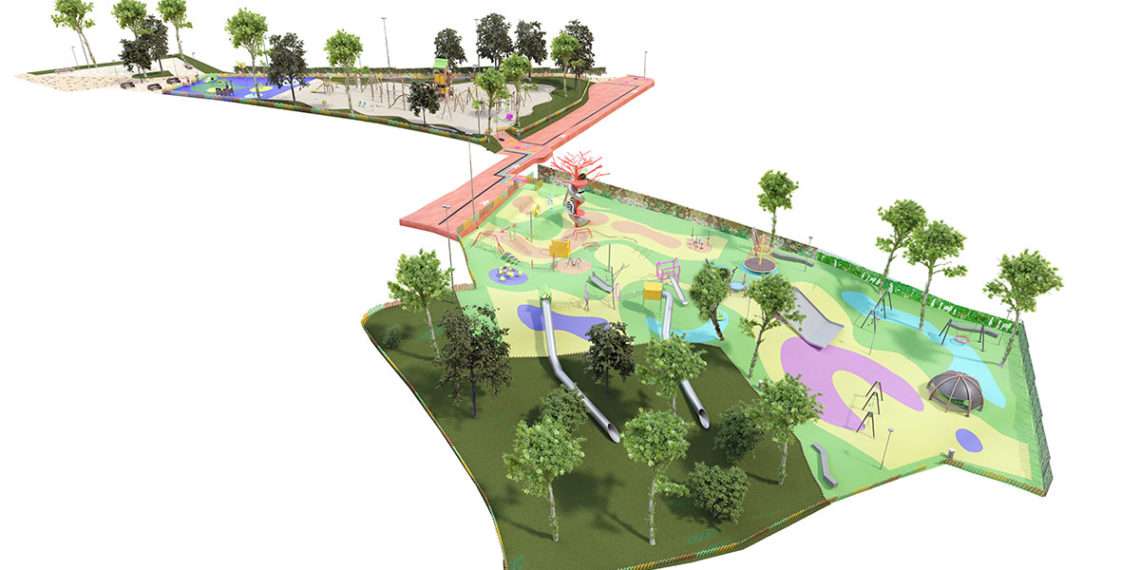 Caballero anuncia un gran parque verde en Navia y activa la transformación de Finca Matías