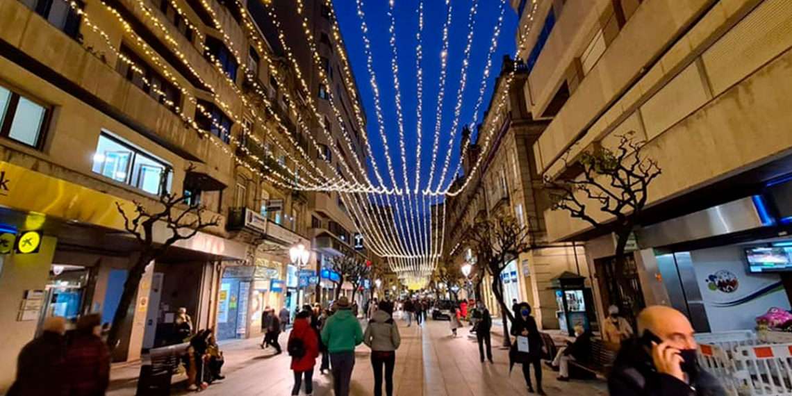 Navidad de Ourense hace dos años // Concello de Ourense