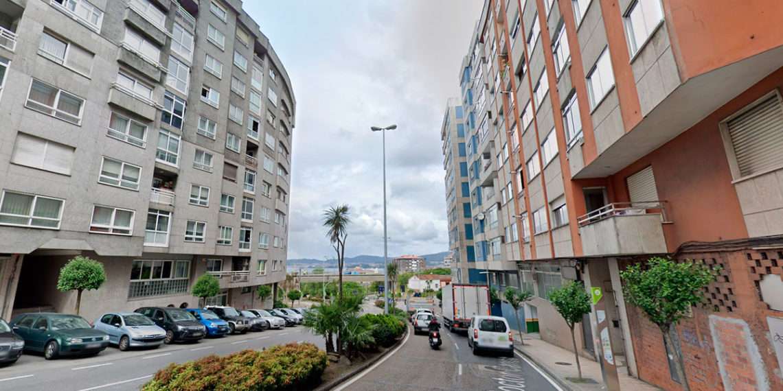 Vista de la calle Doctor Canoa, en Vigo // GOOGLE