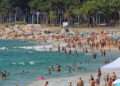 La playa de Samil, en Vigo