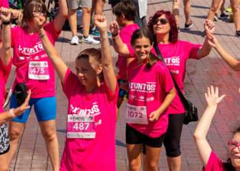 Mujeres participantes en la carrera de 2022 // Asociación de Mulleres en Igualdade de Vigo