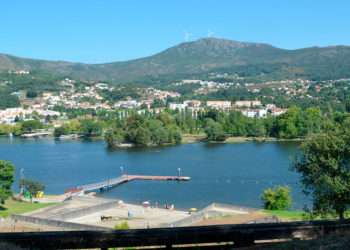 Zona de playa fluvial en el Espazo Fortaleza.