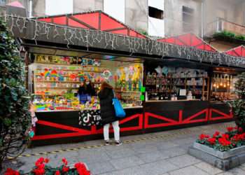 Imagen de archivo del Mercado de Navidad en O Calvario // Concello de Vigo