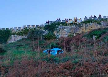 Accidente en el Parador de Baiona // CRTVG - G24