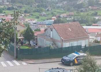 Vivienda del barrio de Lavadores en Vigo, donde fue detenido J.D.E., de 63 años de edad, por matar presuntamente a su hermana, el 3 de abril de 2024