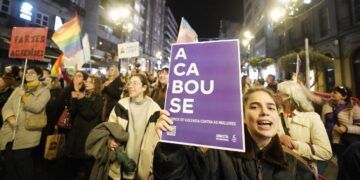 Marchas en Vigo por el 25N para exigir el fin de la violencia machista