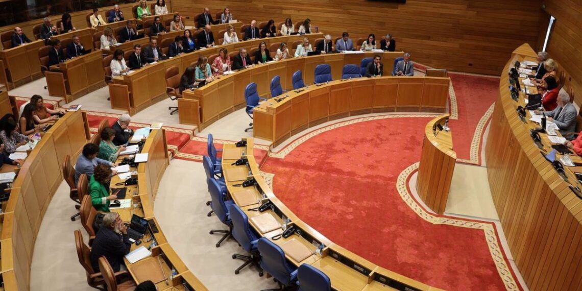 Pleno del Parlamento de Galicia (Europa Press).