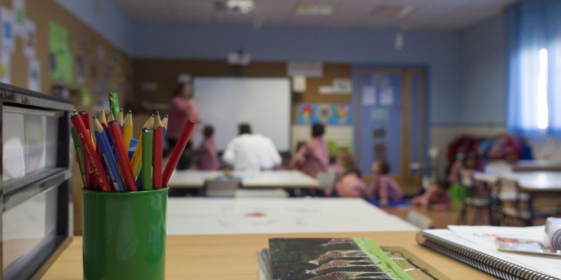 Interior de un aula en Galicia (Foto: Europa Press)