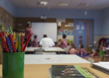 Interior de un aula en Galicia (Foto: Europa Press)