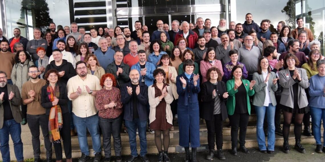 Foto de familia del BNG en el Consello Nacional. - BNG