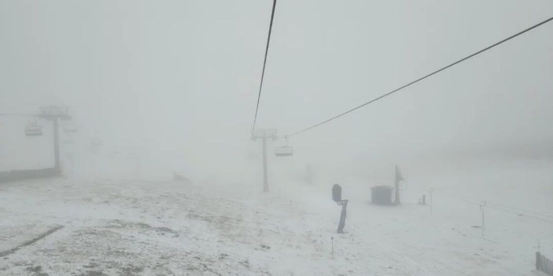 Nieve en Manzaneda (Foto: Estación de Montaña Manzaneda)