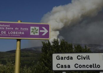 Incendio en el parque natural de Baixa Limia e Serra do Xurés (Rosa Veiga - Europa Press - Archivo)