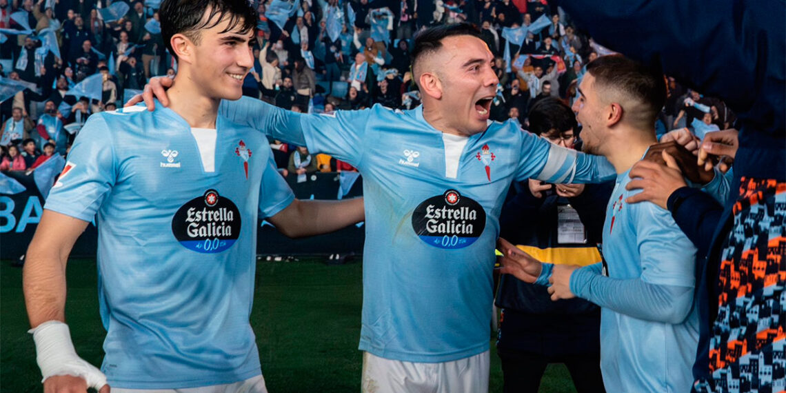 Iago Aspas, en la despedida de Gol // RC CELTA