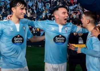 Iago Aspas, en la despedida de Gol // RC CELTA