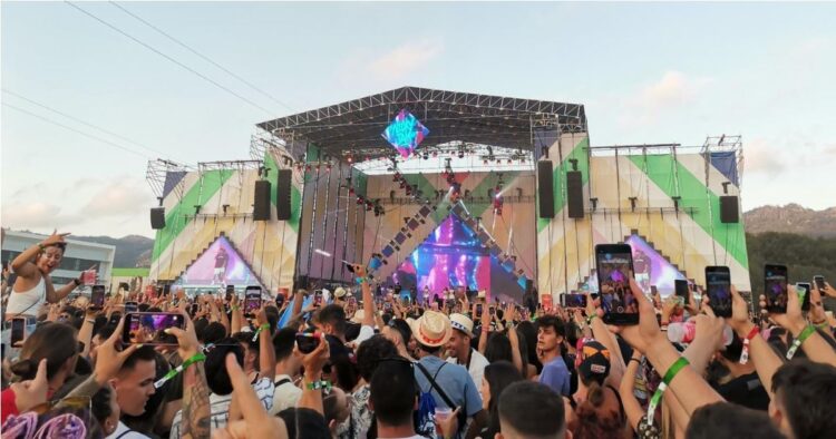 Foto de archivo del Reggaeton Beach Festival de Nigrán.