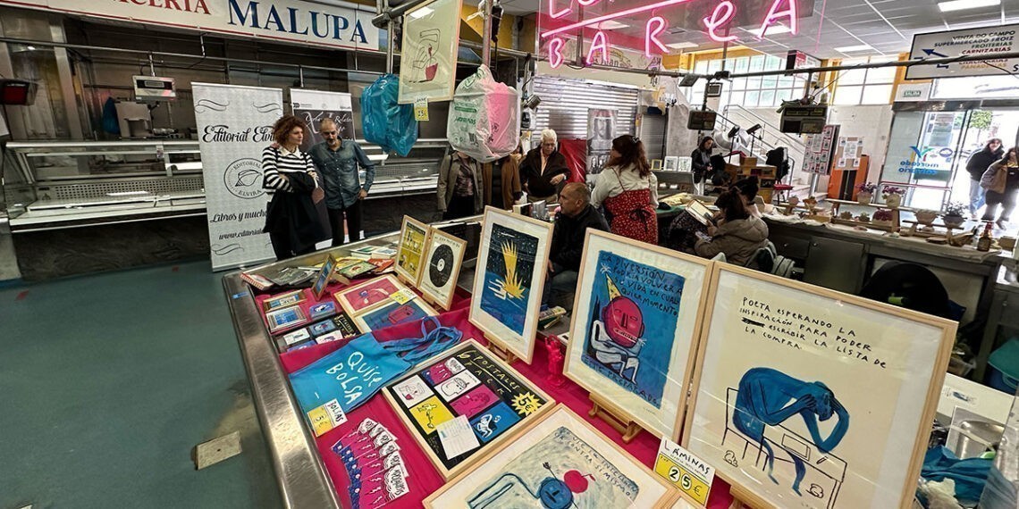 Vermú, música y más de 60 artistas se citarán en el Mercado da Arte de O Calvario, en Vigo
