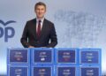Feijóo posa con las cajas de avales. - PARTIDO POPULAR