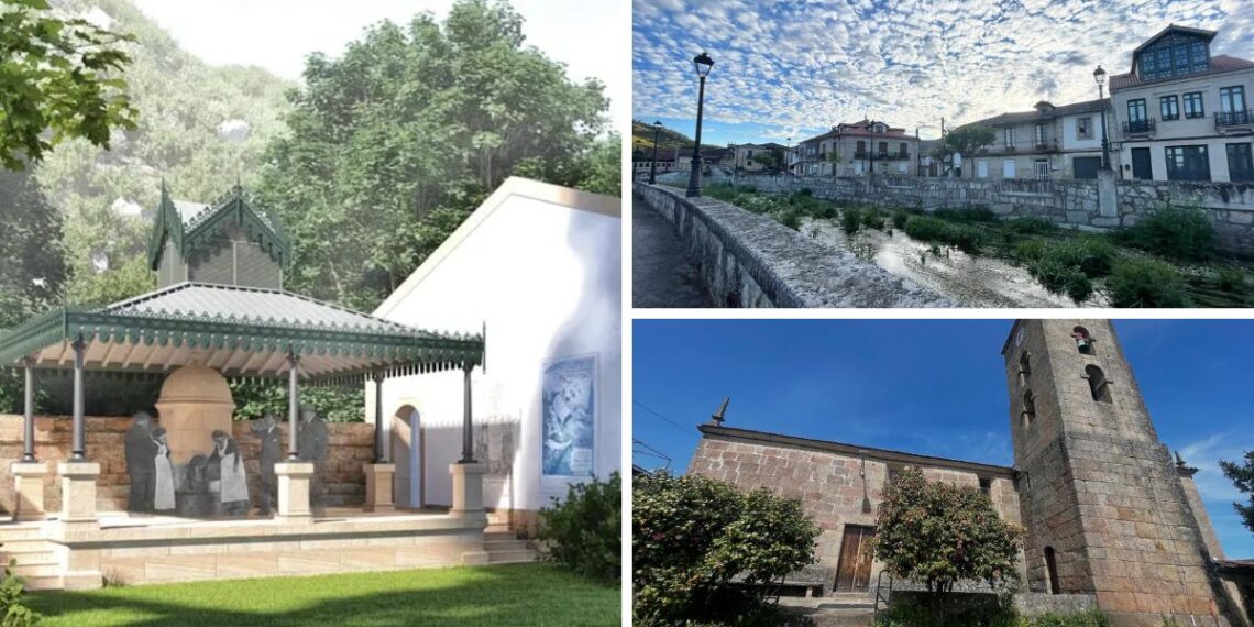 Balneario Requeixo, Albarellos y Vilaza Monterrei / Fotos: Concello de Monterrei
