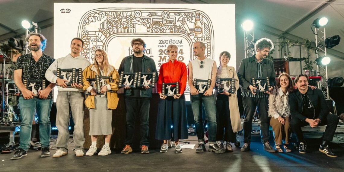 Foto de los premiados en el XXII Festival de Cans. - FESTIVAL DE CANS-CRIS ANDINA / EUROPA PRESS