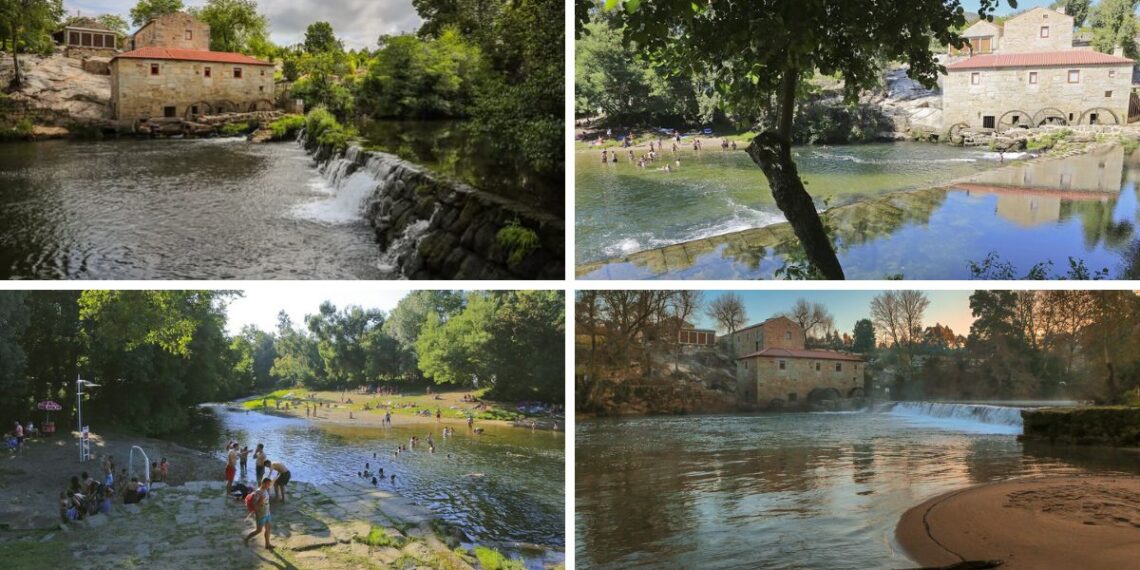 Praia Fluvial das Azenhas (Foto: CM Caminha).