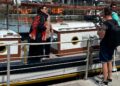 Antonia Dell'Atte, en Vigo // PUERTO DE VIGO
