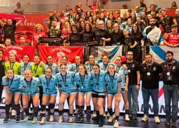 El BM Porriño, subcampeonas de Europa // BM PORRIÑO