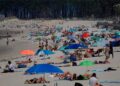 Día de playa en Vigo // EUROPA PRESS