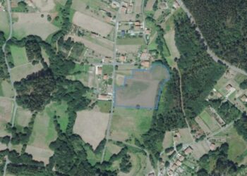 Foto: Espacio en el que se construirá el proyecto de campamento de turismo (Foto: Xunta)