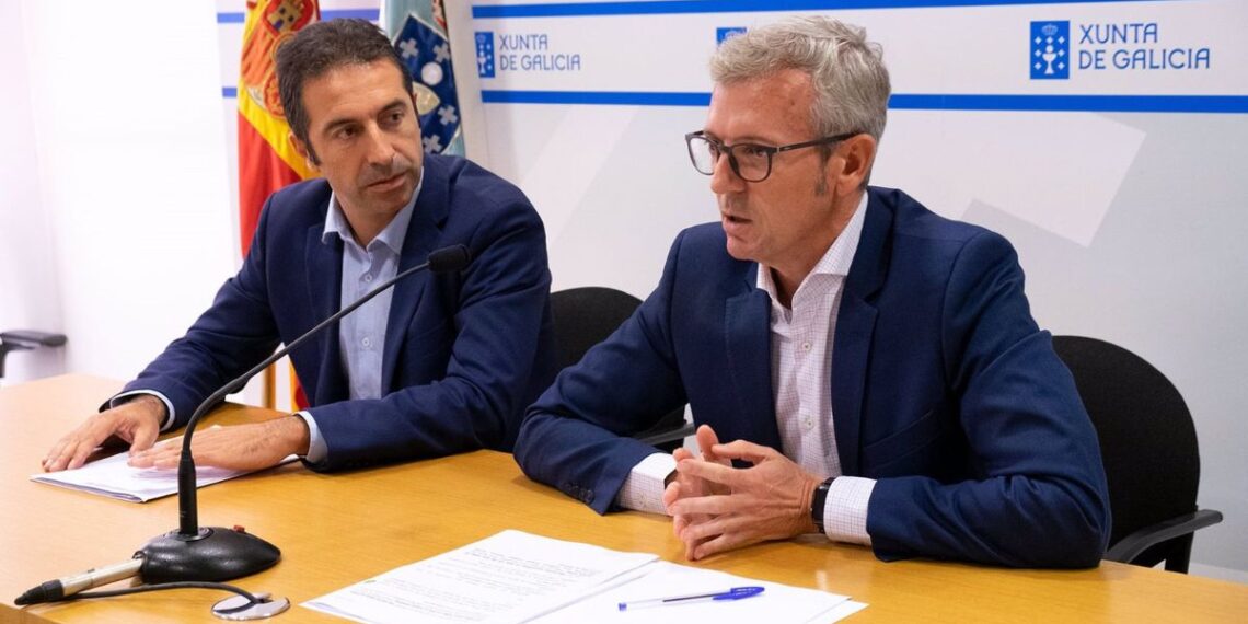Archivo - Alfonso Rueda y Alfonso Villares - XUNTA - Archivo